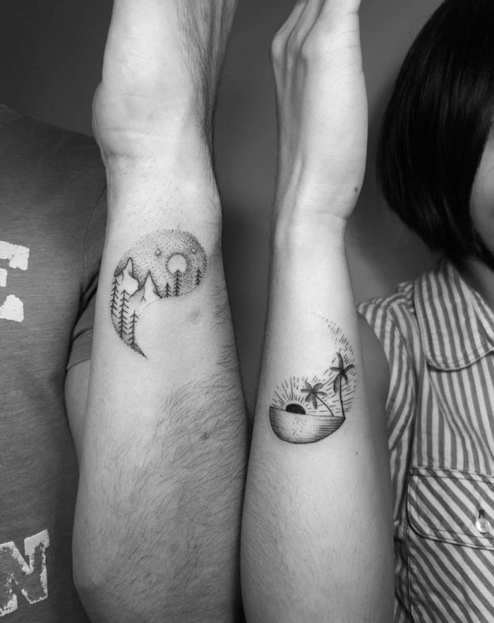 75 Soulmate Matching Couple Tattoos